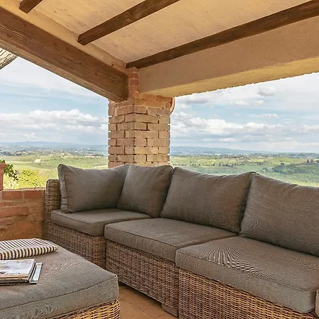 Historic With San Gimignano Hills View * Villa del Monte